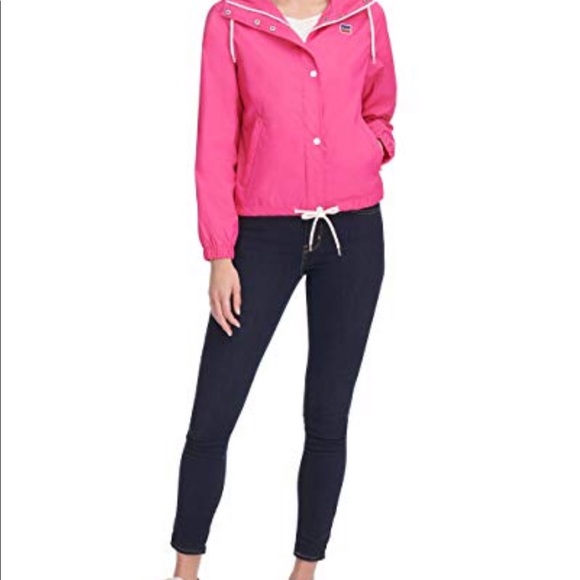 NWT Levi's Women's Retro Hooded Track Jacket Sz M - Picture 3 of 11